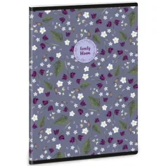 Ars Una Lovely Bloom Bluebells cuaderno extra con ganchos A/5
