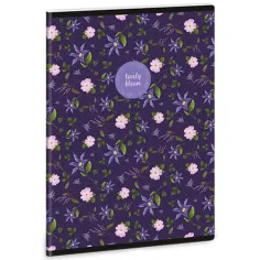 Ars Una: Lovely Bloom Wild Rose cuaderno de cuadros extra con tapa A/5