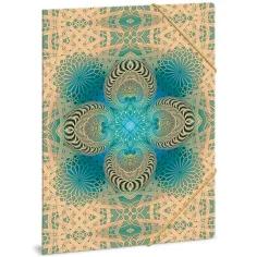 Ars Una: Mandala Gold Hope carpeta elástica A/4