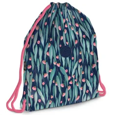 Ars Una: Mochila de deporte con estampado de eucalipto, 32x42cm