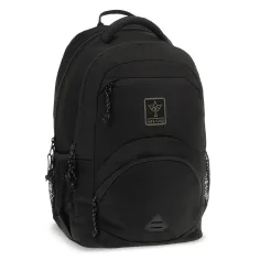 Ars Una: Mochila ergonómica Cordura negra, mochila 33x45x24cm