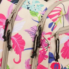 imagen de Ars Una: Mochila ergonómica de flores de playa, 33x45x24cm 6