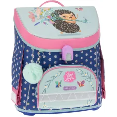 Ars Una: Mochila escolar con cierre magnético de flores frescas 33x41x24cm