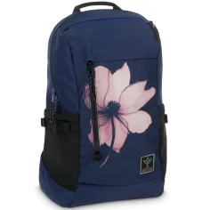 Ars Una: Mochila escolar con flores Pink Shade AU-17, mochila 32x47x18cm