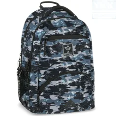 Ars Una: Mochila escolar ergonómica con estampado de camuflaje, mochila de 27 L