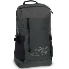Ars Una: Mochila escolar gris AU-16 de NASA, mochila 32x50x18cm