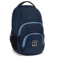 Ars Una: Mochila escolar Navy azul marino AU-2, mochila 32x46x22cm
