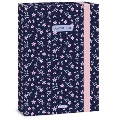 Ars Una: Navy bloom caja de cuadernos A/4