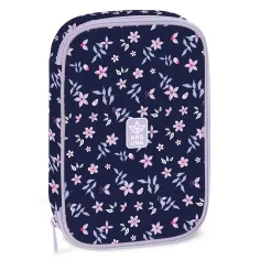 Ars Una: Navy Bloom estuche de múltiples niveles 15,5x22,5x4,5cm