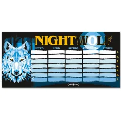 Ars Una: Nightwolf horario de una hoja, doble cara
