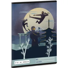 Ars Una: Ninjas en la oscuridad cuaderno de líneas A/5 21-32