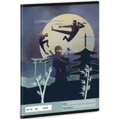 Ars Una: Ninjas en la oscuridad cuaderno liso A/5 20-32