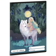 Ars Una: Northern Lights A/5 cuaderno de líneas para 3er grado 12-32