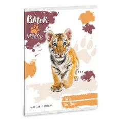 Ars Una: Patas Valientes - Tigre A/5 cuaderno de líneas para 1er grado 14-32