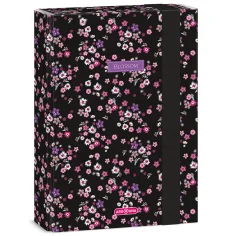 Ars Una: Pearl Blossom Black caja de cuadernos A/5