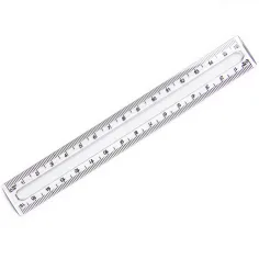 Ars Una: Regla transparente de 17 cm