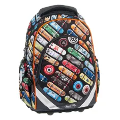 Ars Una: Rollin Mania patinador anatómico M mochila escolar, mochila