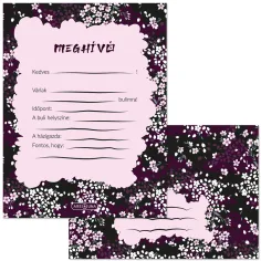 Ars Una: Set de invitaciones de 10 piezas con flores de Sakura y sobres