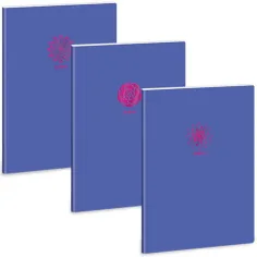 Ars Una: Soft Touch Violet Spring cuaderno de puntos extra A/4