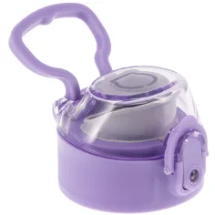 Ars Una: Tapa de botella Snow Flower - en color púrpura para botella de acero inoxidable de 700 ml