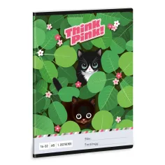Ars Una: Think Pink A/5 cuaderno de líneas para 1er grado 14-32