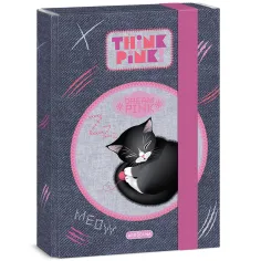 Ars Una: Think Pink caja de cuadernos con gatos A/5