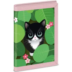 Ars Una: Think Pink cartera de gatos 9x12,5x2cm