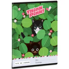 Ars Una: Think Pink cuaderno de líneas para 2º de primaria A/5 16-32