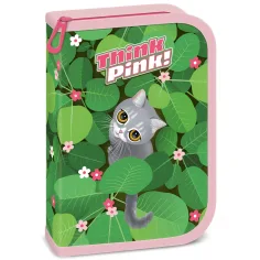 Ars Una: Think Pink estuche desplegable con gatos 12,8x19,3x3,6cm