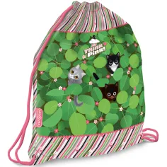 Ars Una: Think Pink mochila de gato, bolsa de deporte 32x42cm