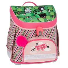 Ars Una: Think Pink mochila escolar compacta ergonómica con cierre magnético, mochila 33x41x24cm