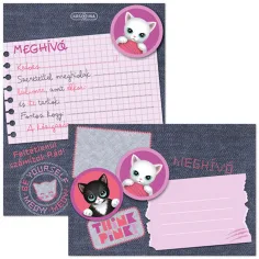 Ars Una: Think pink set de invitaciones de 10 piezas con sobre