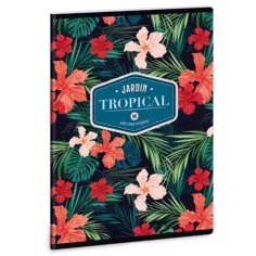 Ars Una: Tropical Wildblume cuaderno de cuadrícula A/5 40 hojas