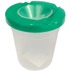 Ars Una: Vaso limpiador de pinceles en color verde