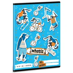 Ars Una: Wheelz cuaderno de líneas para 2º grado A/5 16-32