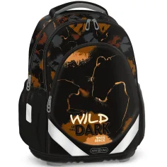 Ars Una: Wild in the dark mochila anatómica con león, 33×42×21cm