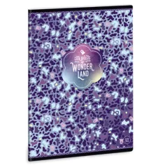 Ars Una: Wonderland Ghost Blue cuaderno de líneas A/5 40 hojas