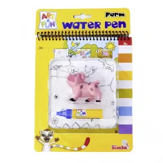 Art&Fun: Dibujo en la granja con agua juego creativo - Simba Toys