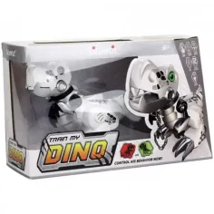 ¡Así entrenas a tu dino! robot dinosaurio controlado por remoto
