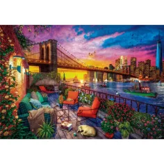 imagen de Atardecer en Manhattan HQC puzzle de 3000 piezas - Clementoni 2