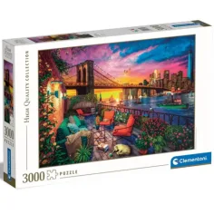 Atardecer en Manhattan HQC puzzle de 3000 piezas - Clementoni