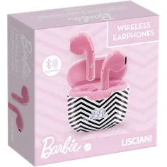 Auriculares Bluetooth rosa inalámbricos Barbie - Lisciani