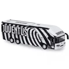 Autobús del equipo Juventus, coche pequeño de tracción a retroceso 1/50 - Mondo Motors