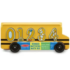 Autobús escolar de clasificación de formas de madera - Melissa & Doug