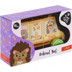 imagen de Autobús escolar magnético Fa Tiny Tails - Trefl 1
