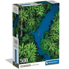 Aventura tropical 500 piezas HQC puzzle compacto - Clementoni