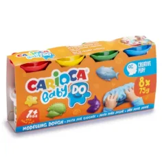 Baby Do set de plastilina de colores de 8 piezas - Carioca