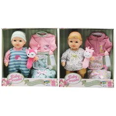 Baby Dream: Muñeca de bebé de peluche con juguete en dos versiones