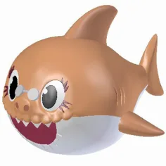 Baby Shark: Figura de Mama Tiburón