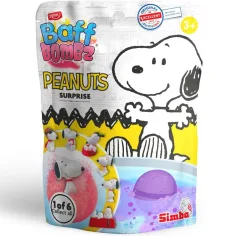 Baff Bombz bomba de baño sorpresa con figura de Peanuts - Simba Toys